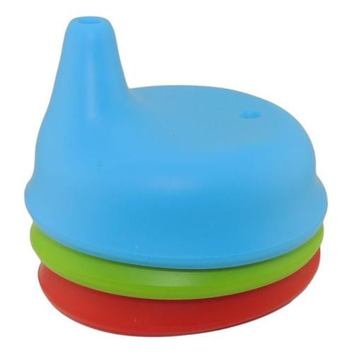 Silicone Useful Food Grade Sippy Lids - Make Most Cups a Sippy Cup Leak Proof DD