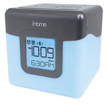 Sound Design iHome iBT28GC Bluetooth Color Changing Dual Alarm Clock FM Radio with USB Charging