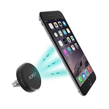 Cell Phone Holder, AUKEY Car Mount with Universal Air Vent Magnetic Technology for iPhone 6, 6S, Samsung S6, Android Cellphones and more