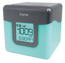 Sound Design iHome iBT28GC Bluetooth Color Changing Dual Alarm Clock FM Radio with USB Charging