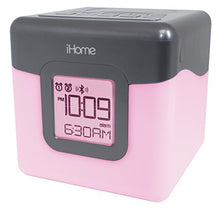 Sound Design iHome iBT28GC Bluetooth Color Changing Dual Alarm Clock FM Radio with USB Charging
