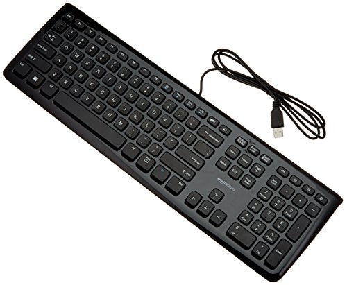 AmazonBasics Wired Keyboard