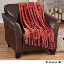 Home Fashion Designs Danya Collection Ultra Velvet Plush Fringe Luxury Throw Blanket in Solid Colors