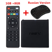 Mesuvida T95X Amlogic S905X Android 6.0 TV BOX 2G+8G Quad Core 100LAN WiFi H.265 16.1 Full Loaded Pre-installed Media Player Box