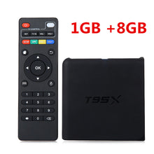 Mesuvida T95X Amlogic S905X Android 6.0 TV BOX 2G+8G Quad Core 100LAN WiFi H.265 16.1 Full Loaded Pre-installed Media Player Box