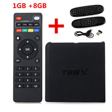 Mesuvida T95X Amlogic S905X Android 6.0 TV BOX 2G+8G Quad Core 100LAN WiFi H.265 16.1 Full Loaded Pre-installed Media Player Box